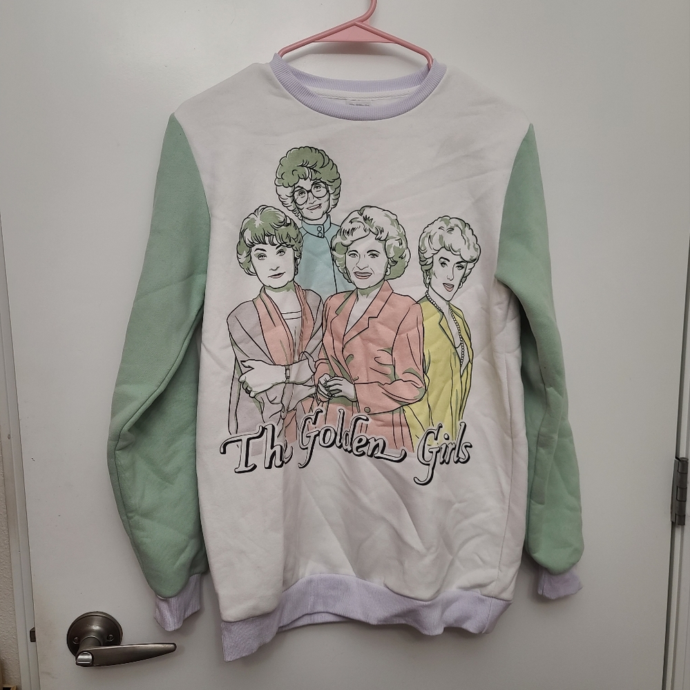 Used Cakeworthy Golden Girls Sweater size Medium
